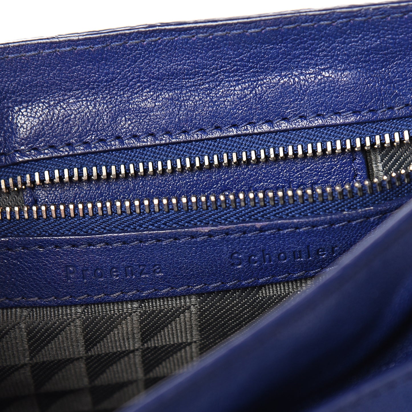 Lambskin PS1 Mini Pouch Messenger Cobalt Blue