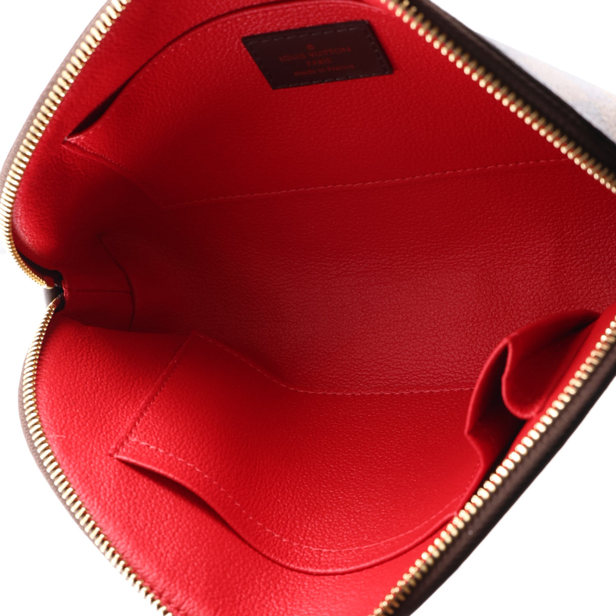 Louis Vuitton Damier Ebene Cosmetic Pouch GM 5 of 9
