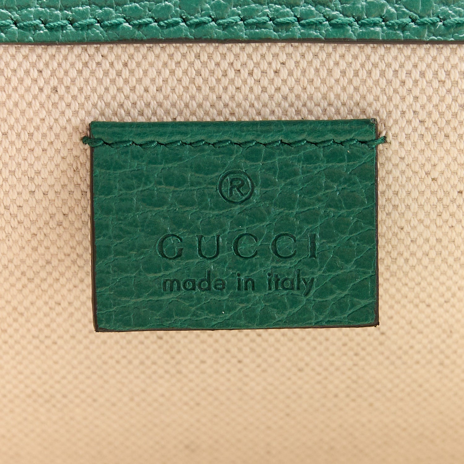 Gucci Pebbled Calfskin Small Dionysus Shoulder Bag Emerald 6 of 12