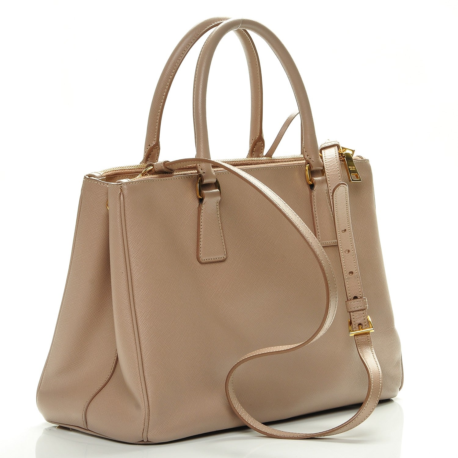 Prada Saffiano Medium Galleria Double Zip Tote Cammeo 3 of 10
