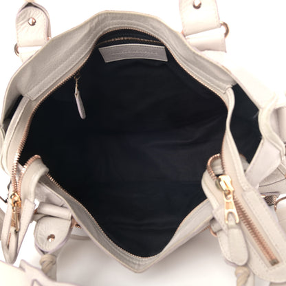 Balenciaga Agneau Giant 21 Rose Gold Hardware City Nacre 4 of 19