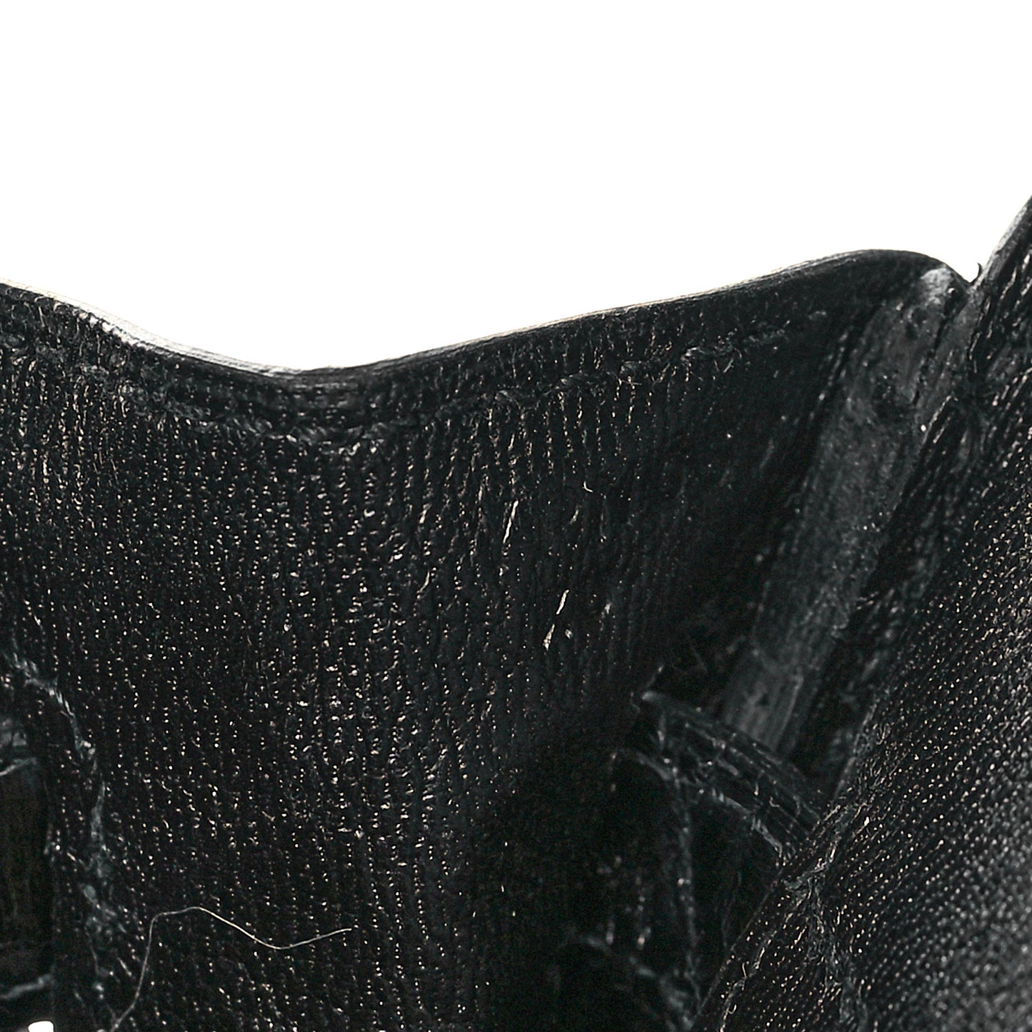 Shiny Niloticus Crocodile Birkin 25 Black