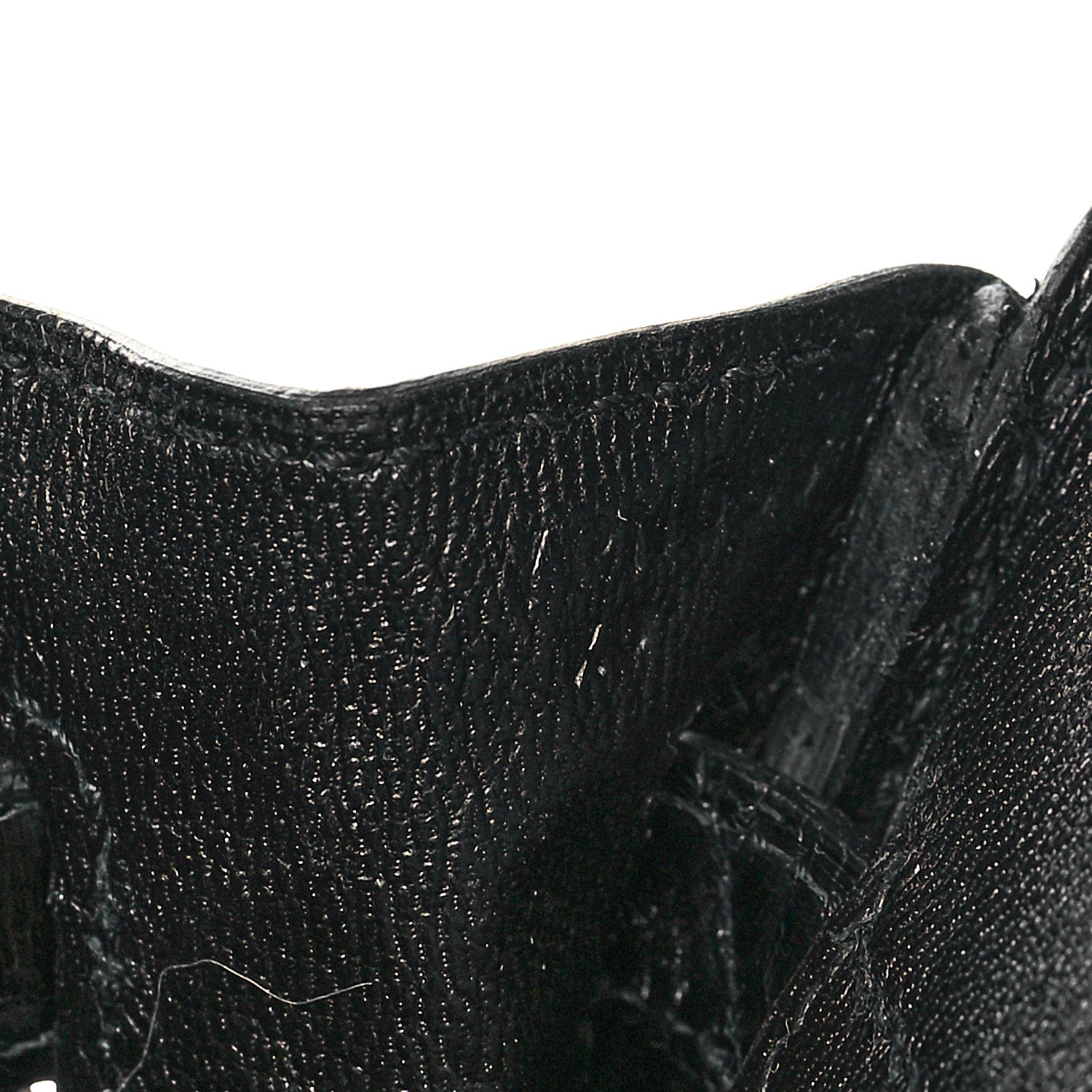 Hermes Shiny Niloticus Crocodile Birkin 25 Black 7 of 11