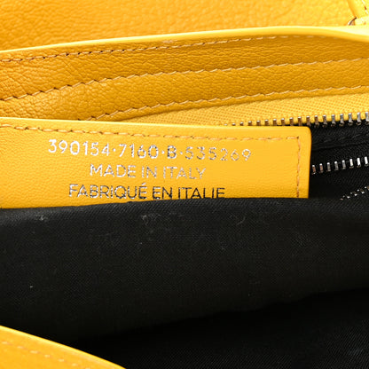 Balenciaga Chevre Silver Metallic Edge Hardware City Jaune Epi 7 of 10