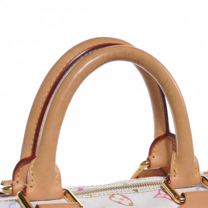 Louis Vuitton Monogram Multicolor Speedy 30 White 4 of 8