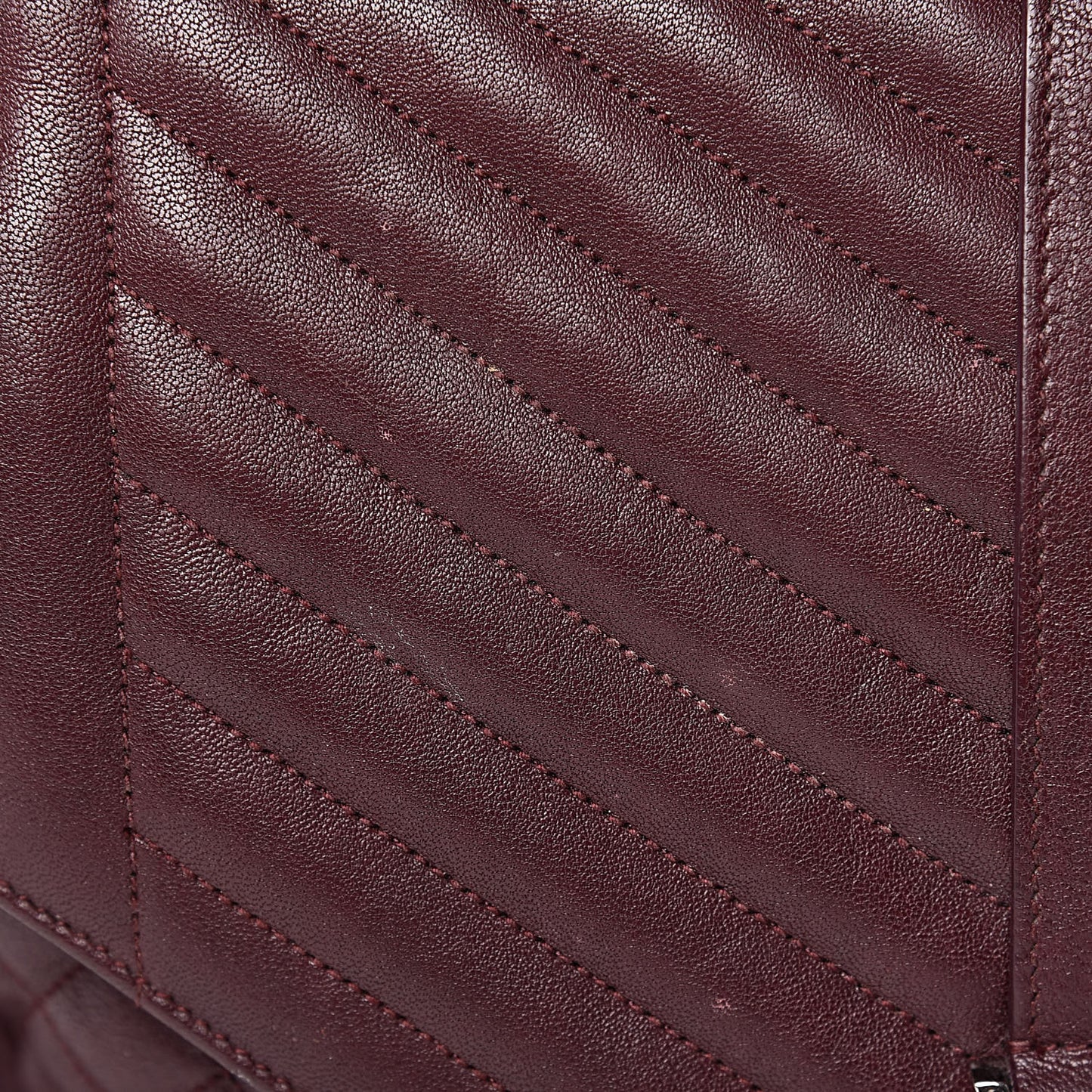 Calfskin Mixed Matelasse Triquilt Large Monogram Envelope Satchel Bordeaux
