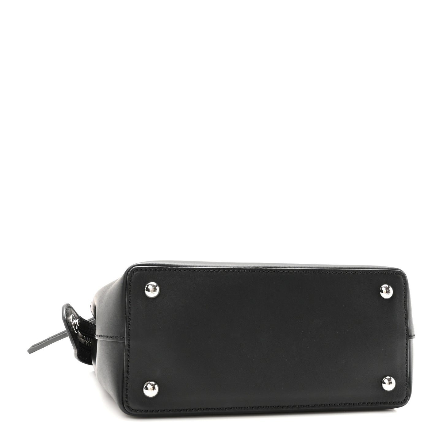 Vitello Baltico Hypnoteyes Studded Small Dotcom Click Chain Satchel Black