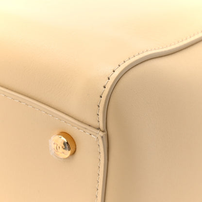 Chanel Calfskin Archetype Small Shopping Tote Beige 11 of 12