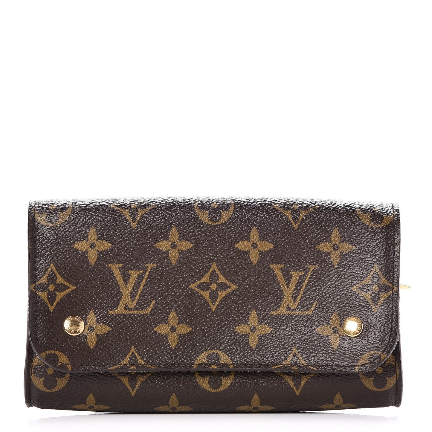 Monogram Wristlet Clutch