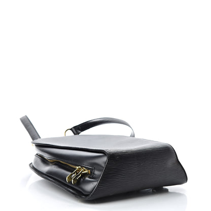 Louis Vuitton Epi Mabillon Backpack Black 4 of 16