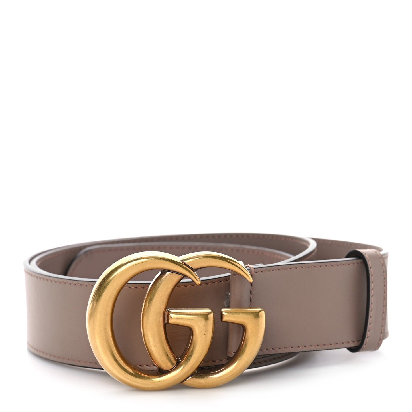 Calfskin Double G 40mm Belt 95 38 Porcelain Rose