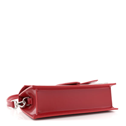 Jacquemus Glazed Calfskin Le Grand Bambino Red 4 of 10