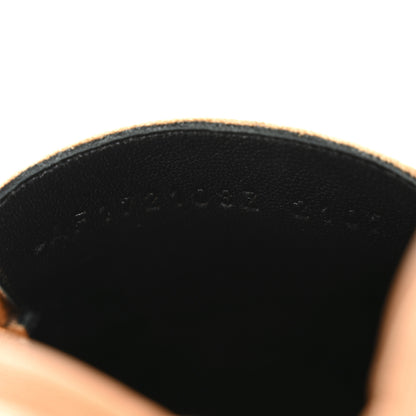 Hermes Goatskin Womens Paris Loafers 38.5 Naturel Black 9 of 9