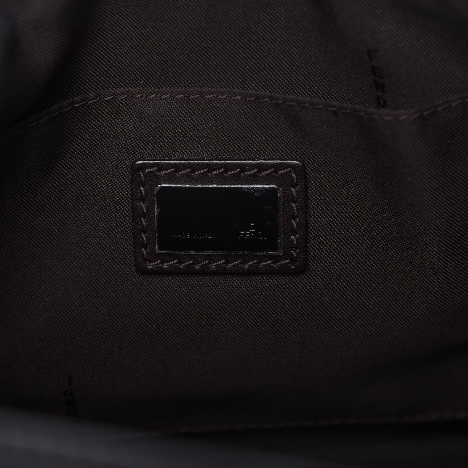 Fendi Zucchino Pochette Beige 8 of 9