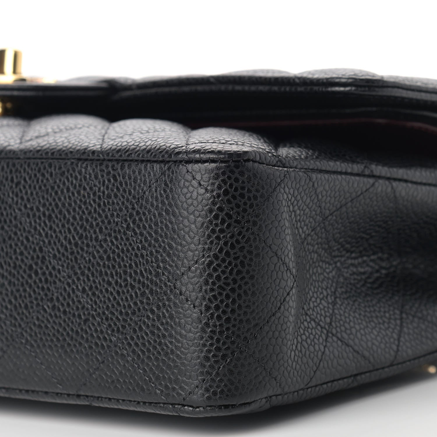Chanel Caviar Quilted Medium Double Flap Black 8 of 9