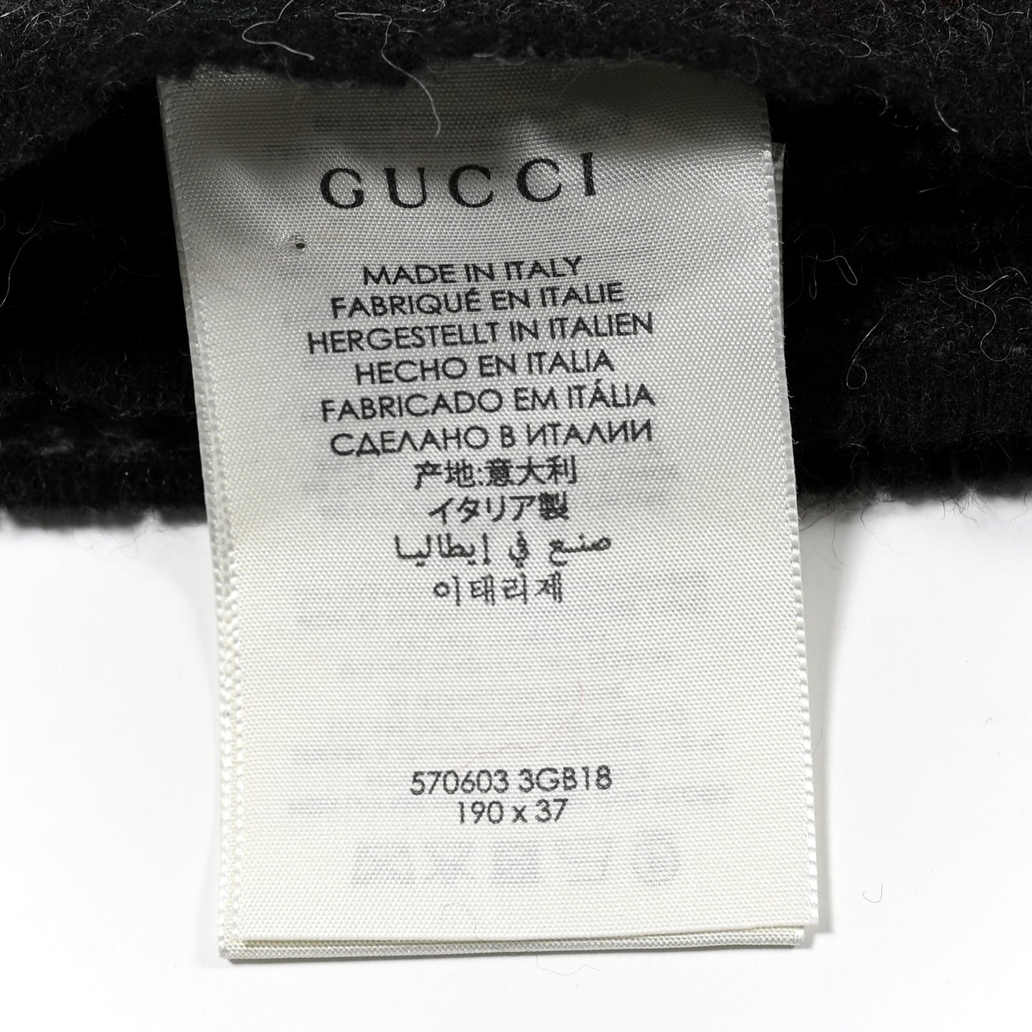Wool Angora Monogram Web New Nikky Scarf Lead Dark Green