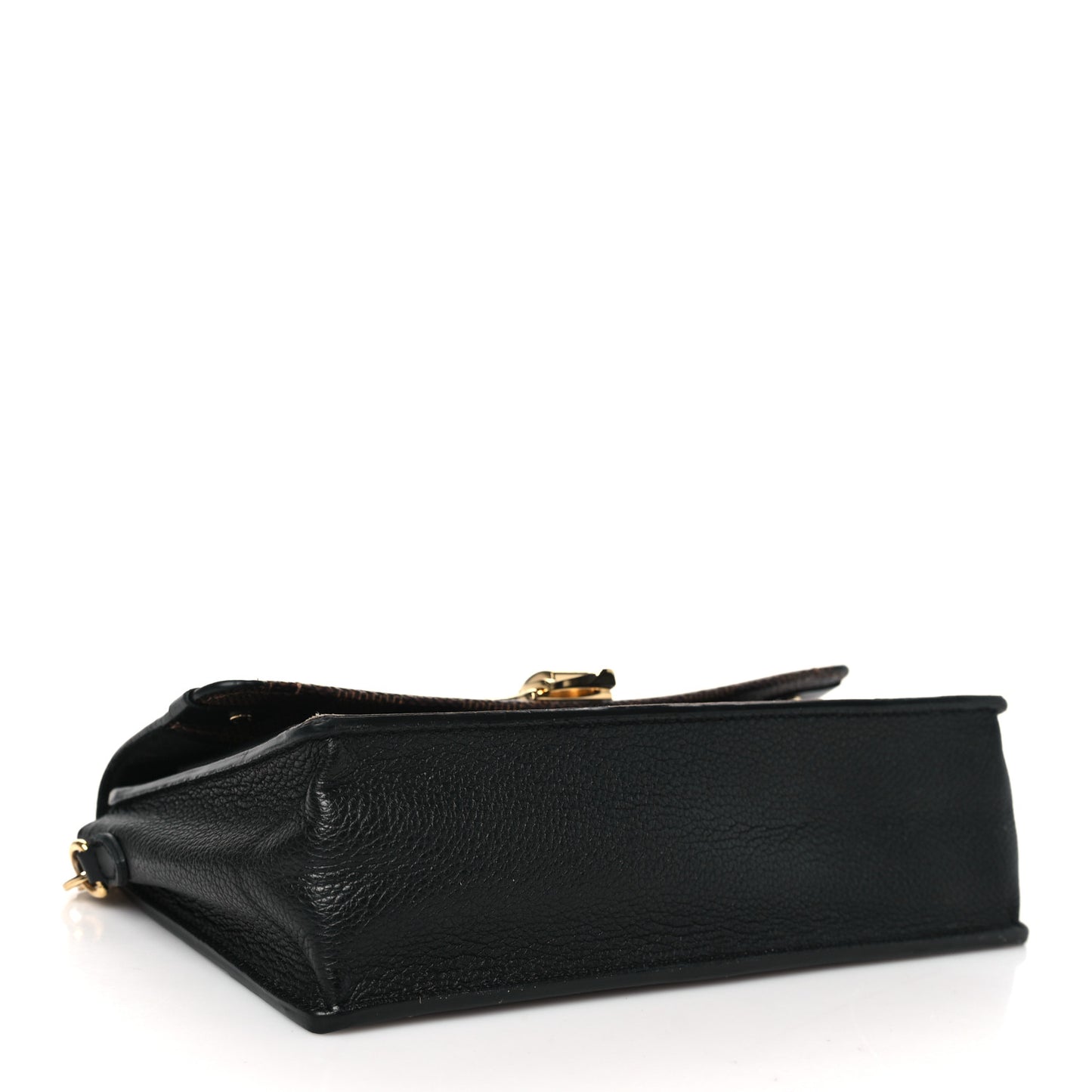 Damier Ebene Vavin Chain Wallet Black