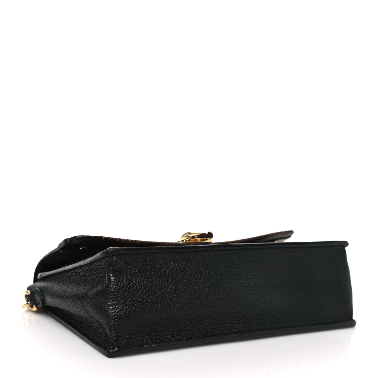 Louis Vuitton Damier Ebene Vavin Chain Wallet Black 4 of 11