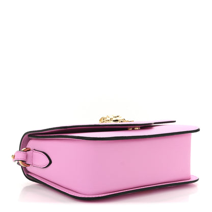 Versace Grained Calfskin La Medusa Shoulder Bag Pink 4 of 9