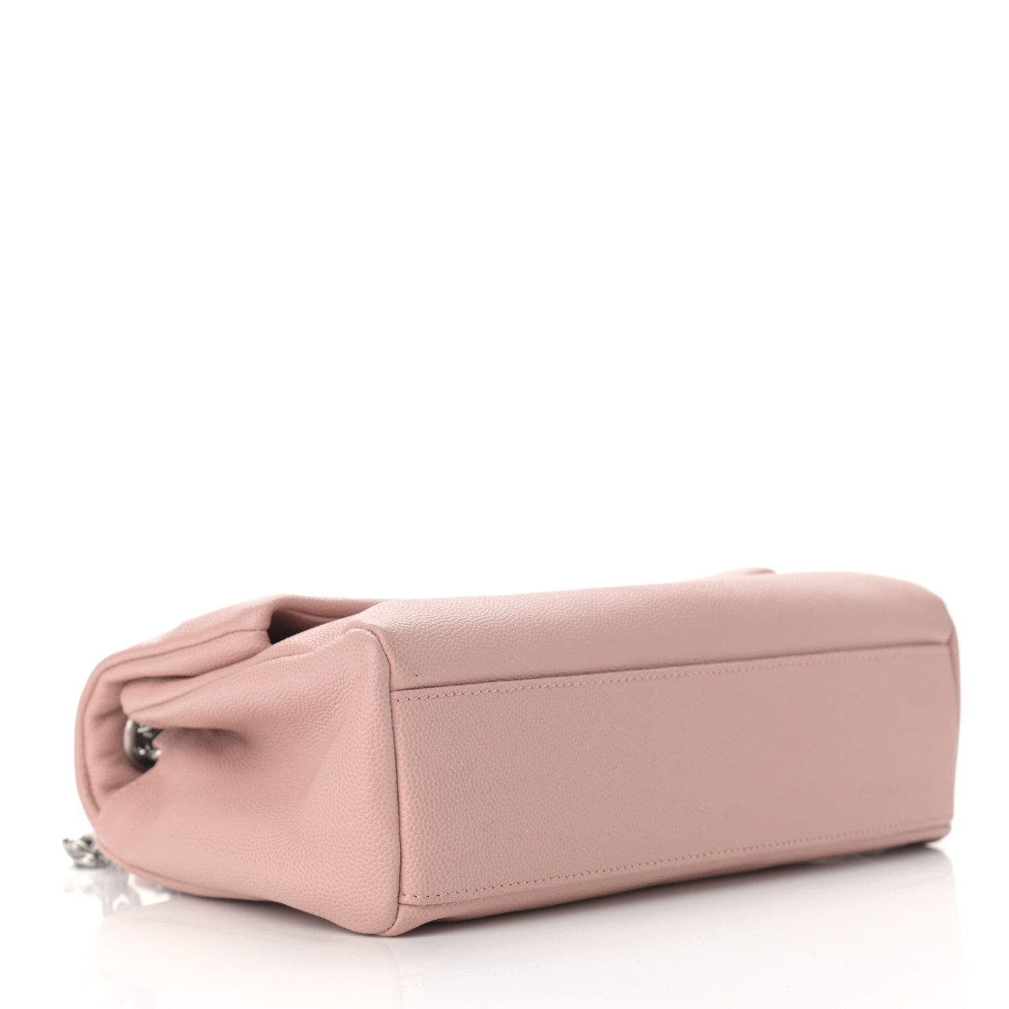 Grain De Poudre Small West Hollywood Monogram Fold-Over Bag Pale Blush
