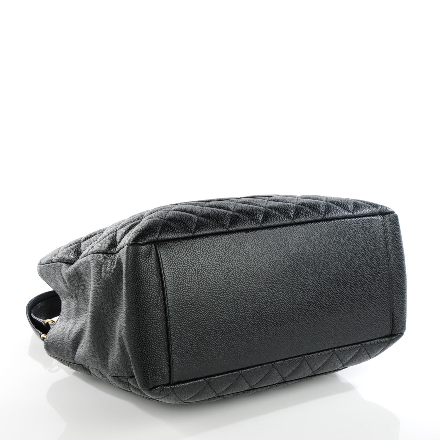 Chanel Caviar Quilted Grand Shopping Tote GST Black 4 of 7