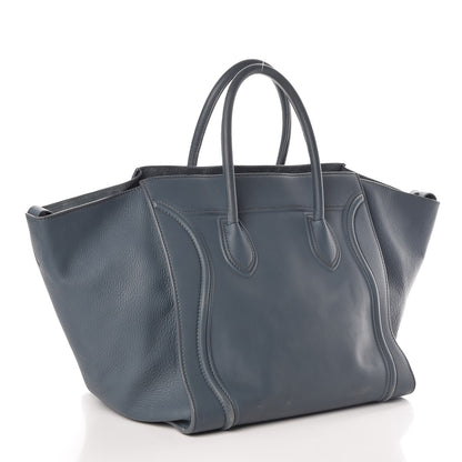 Celine Supple Calfskin Large Phantom Luggage Slate Blue 3 of 9