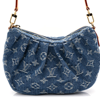 Louis Vuitton Monogram Denim Pochette Valley Blue 7 of 10