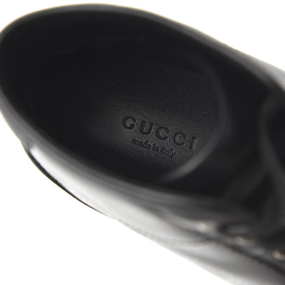 Gucci Imprime Monogram Womens High Top Sneakers 37.5 Black 7 of 8