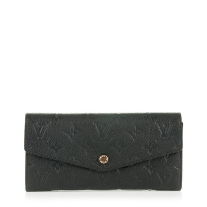 Louis Vuitton Empreinte Curieuse Wallet Black 1 of 8