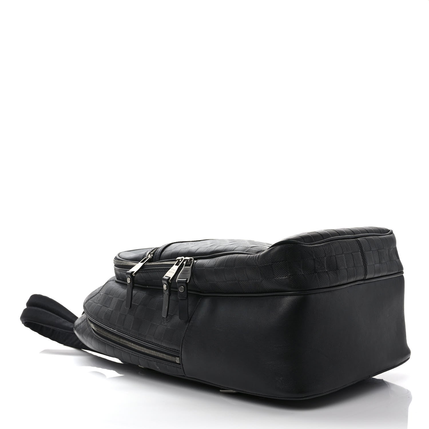 Louis Vuitton Damier Infini Michael Backpack Black 4 of 8