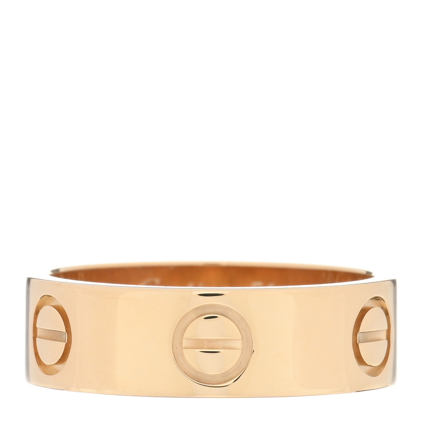 18K Yellow Gold 5.5mm LOVE Ring 51 5.75