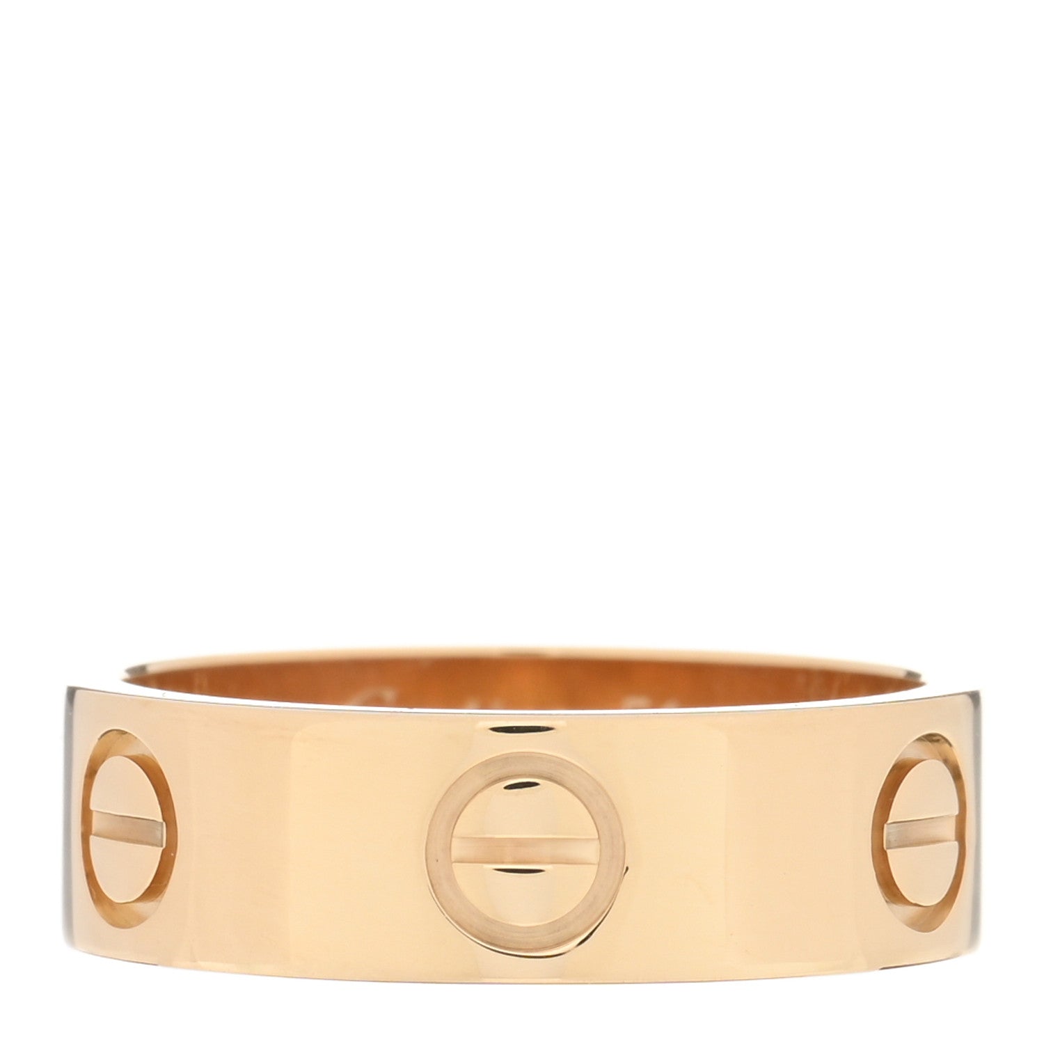 Cartier 18K Yellow Gold 5.5mm LOVE Ring 51 5.75 3 of 5