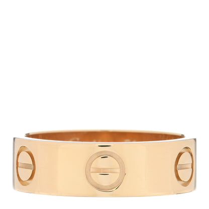 Cartier 18K Yellow Gold 5.5mm LOVE Ring 51 5.75 3 of 5