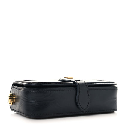 Louis Vuitton Calfskin Monogram Officier Pouch Black 4 of 9