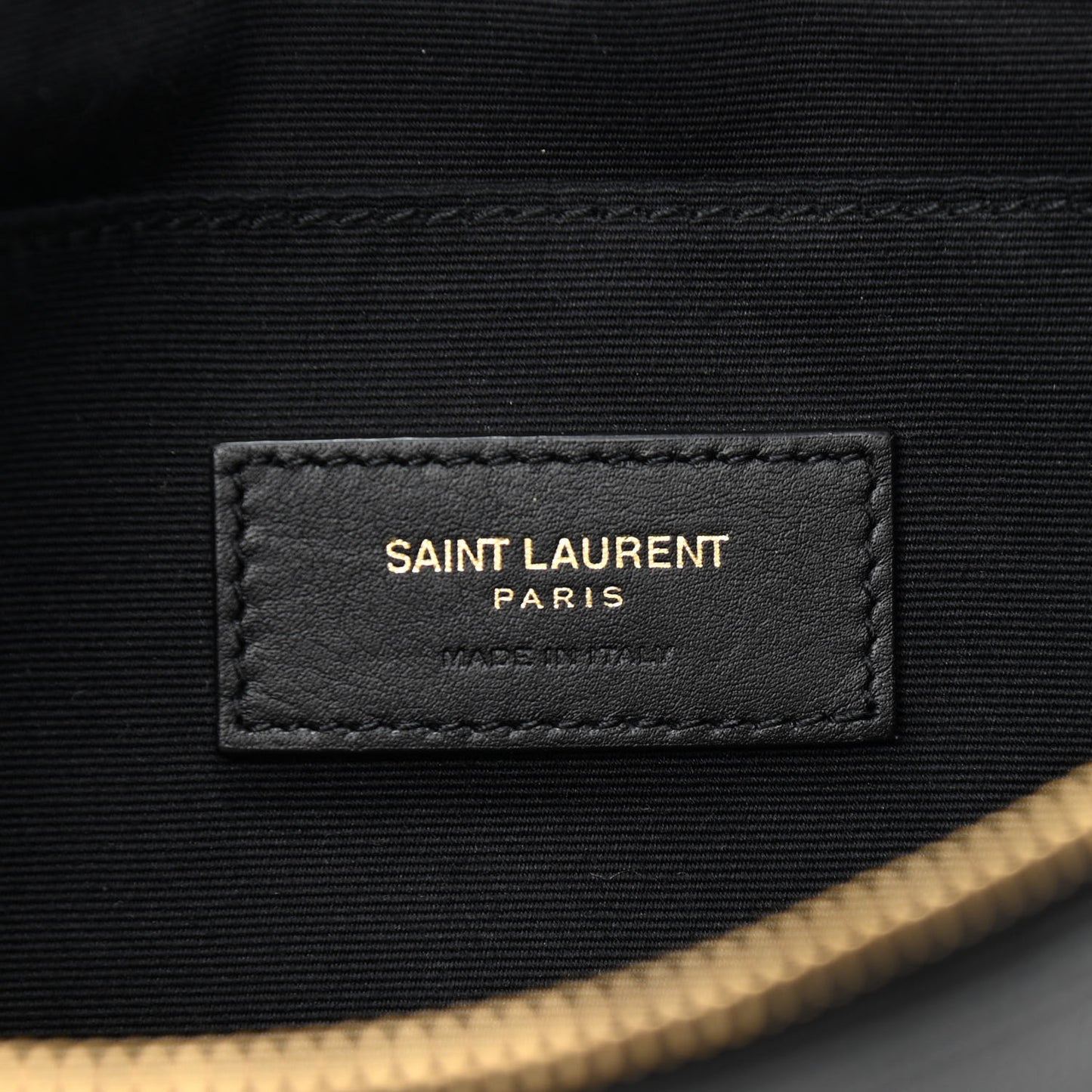 Grain De Poudre Monogram Belt Bag Black