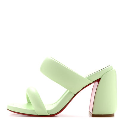 Christian Louboutin Nappa Inflama Sab 85 Sandals 36 Studio Green 1 of 9