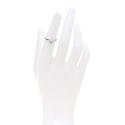 Tiffany Platinum Diamond .81ct Solitaire Engagement Ring 48 4.5 2 of 7