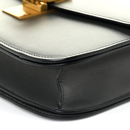 Celine Box Calfskin Medium Classic Box Flap Bag Anthracite 11 of 15