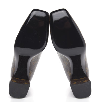 Louis Vuitton Monogram Madeleine Pumps 37 5 of 8