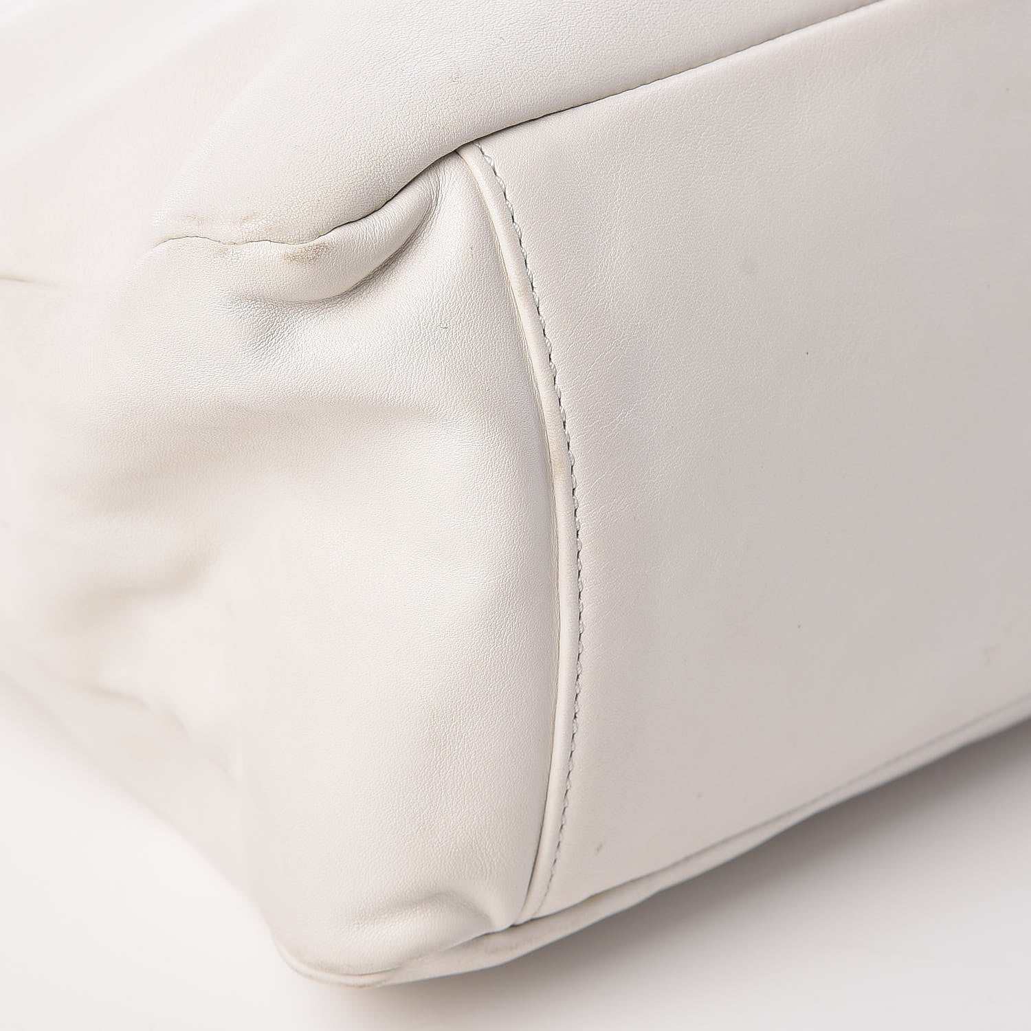 Chanel Calfskin Rodeo Drive Hobo White 8 of 12