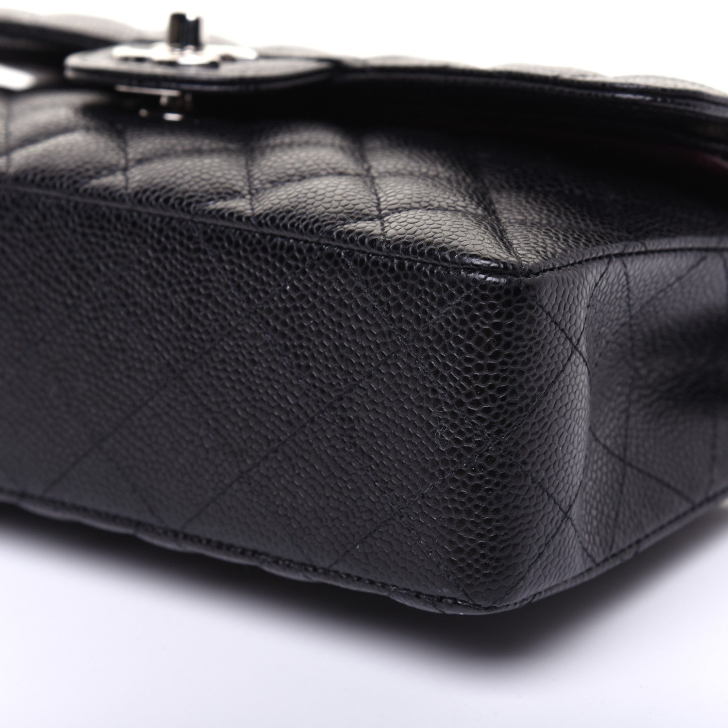 Chanel Caviar Quilted Small Double Flap Black 7 of 13