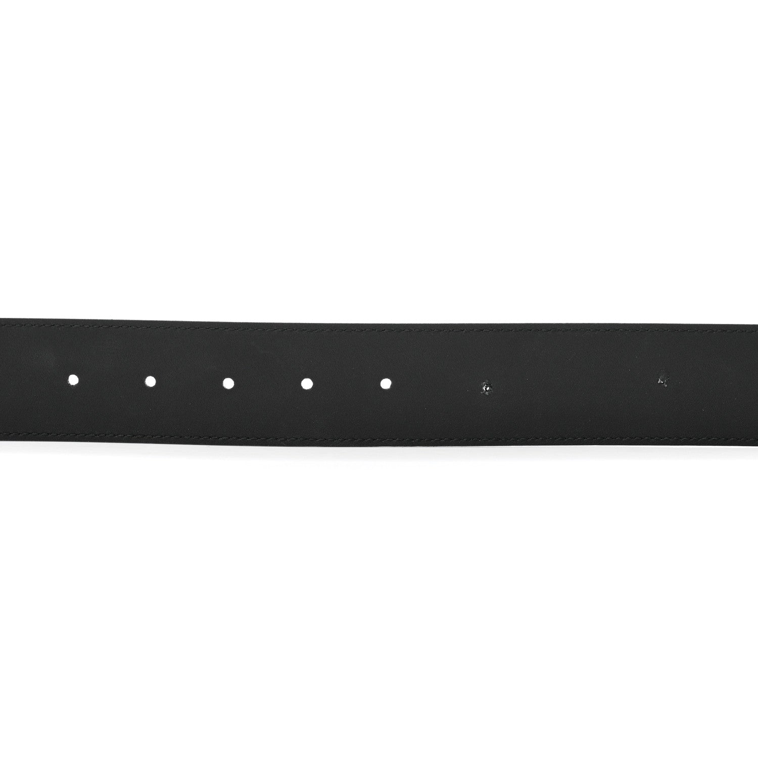 Gucci Textured Dollar Calfskin Double G 40mm Belt 90 36 Black 5 of 7