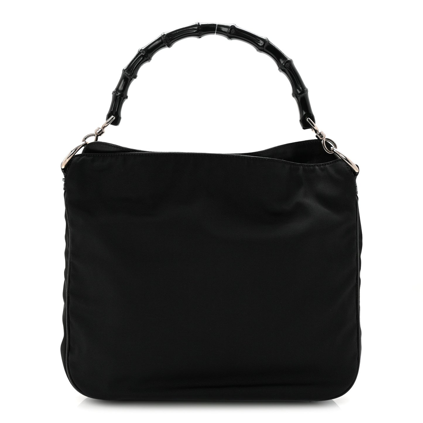 Nylon Bamboo Hobo Black