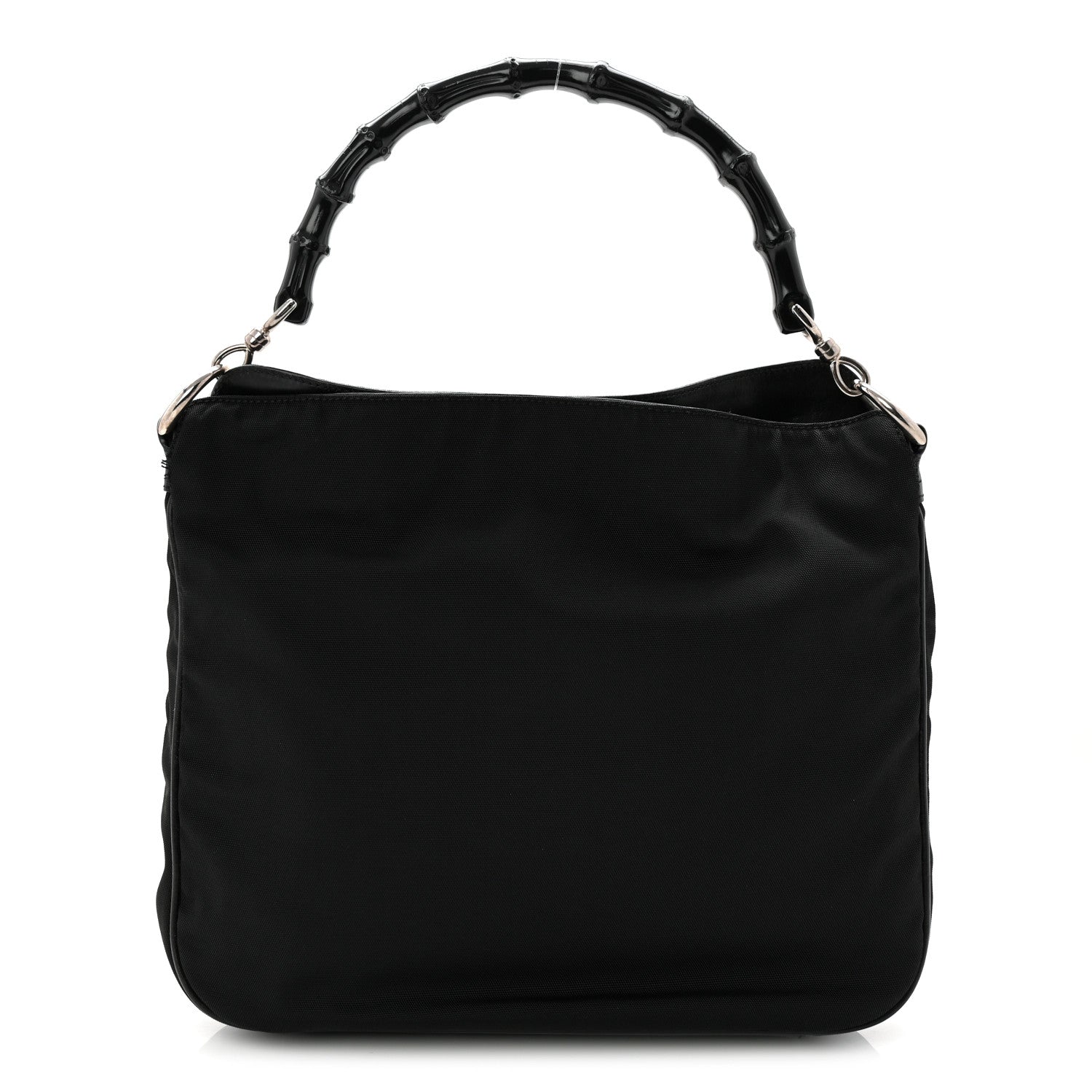 Gucci Nylon Bamboo Hobo Black 1 of 11
