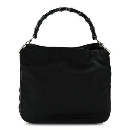 Gucci Nylon Bamboo Hobo Black 1 of 11