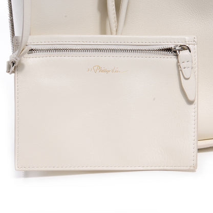 3.1 Phillip Lim 3.1 Smooth Leather Small Soleil Bucket Bag Off White 5 of 10