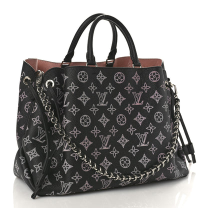 Louis Vuitton Mahina Flight Mode Bella Tote Black 3 of 9