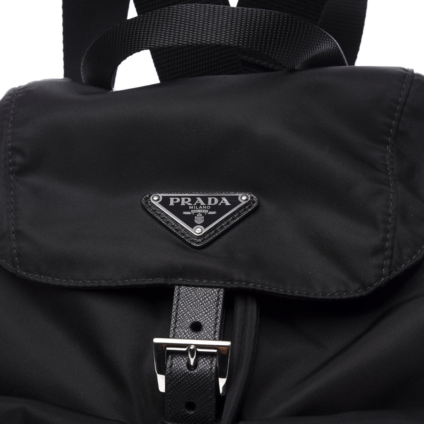 Tessuto Nylon Vela Small Backpack Black