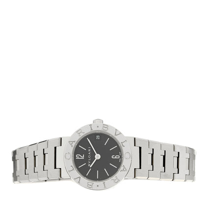 Bulgari Stainless Steel 23mm Quartz Watch Black 2 of 4