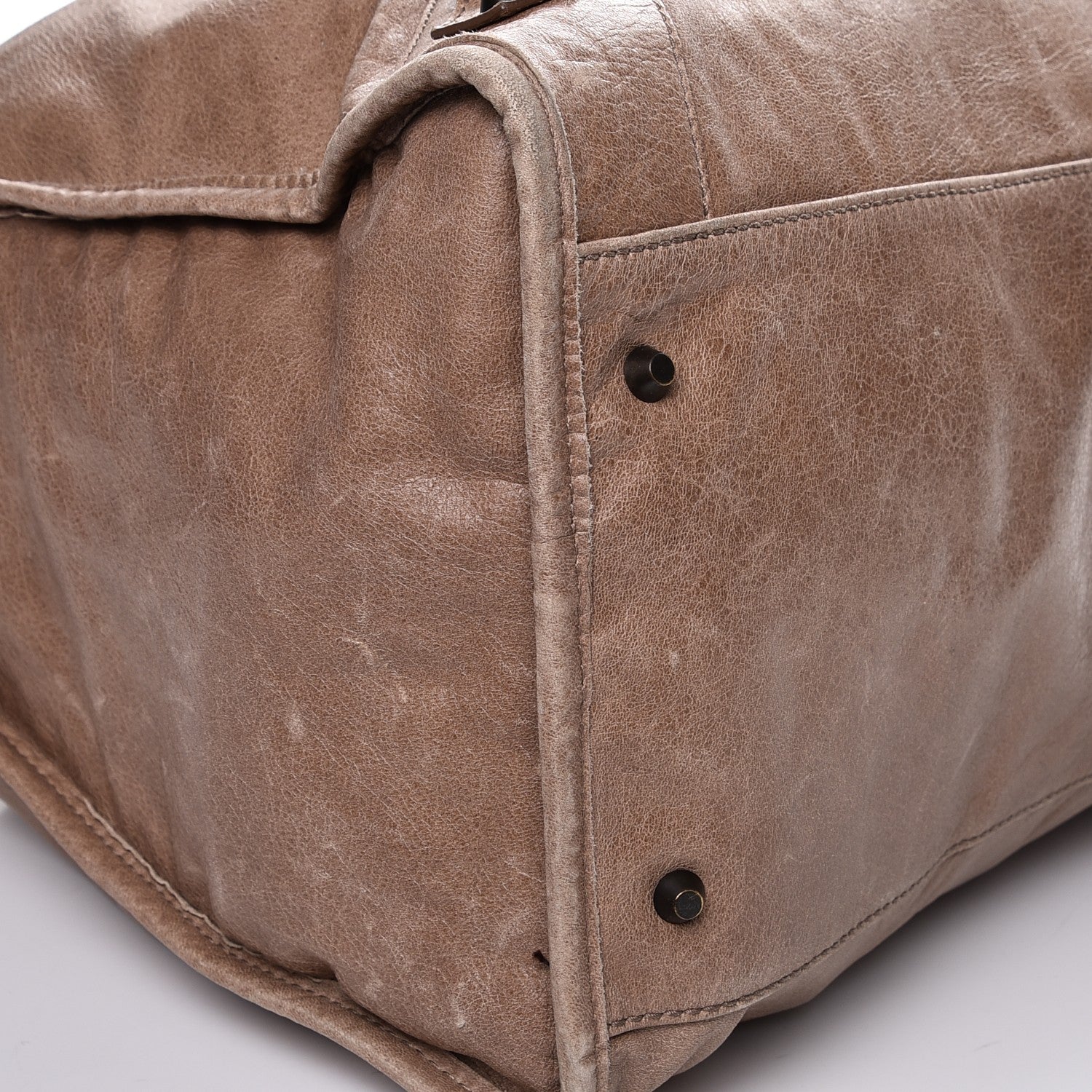 Balenciaga Agneau Classic Hardware Weekender Seigle 15 of 19